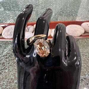 🆕 Alexis Bittar with Ring Swarovski Crystal Size 7.5